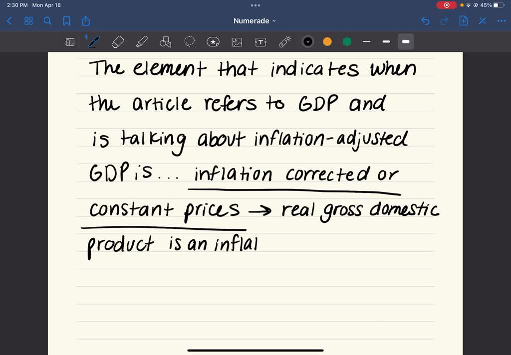 SOLVED: Titlewithtopic: Errors in Text and GDP Calculation