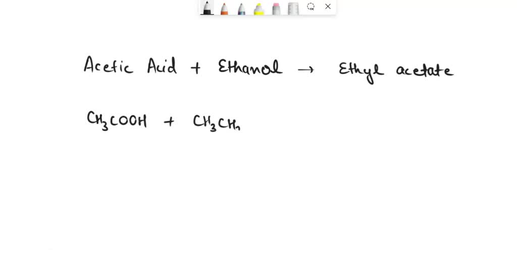 Solved An Aqueous Solution Of Ethyl Acetate At Room Temperature Has An Initial Concentration Of 7271