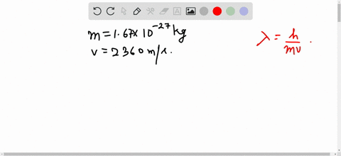 what-is-the-wavelength-corresponding-to-a-neutron-of-mass-167-10-27-kg-moving-at-2360-ms