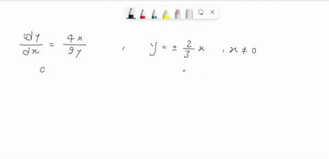 the-direction-field-for-is-shown-to-the-right-9y-a-verify-that-the-straight-lines-y-x-are-solution-curves-provided-x-0-b-sketch-the-solution-curve-with-initial-condition-y0-2-c-sketch-the-so-58025