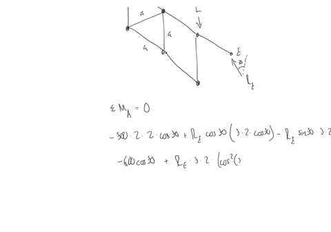chapter-problem-4035-ncanrect-the-truss-composed-of-equilateral-triangles-side-20-m-the-load-is-_-300-n-determine-the-forces-members-bc-and-cg-the-forces-are-positive-if-in-tension-negative-66565