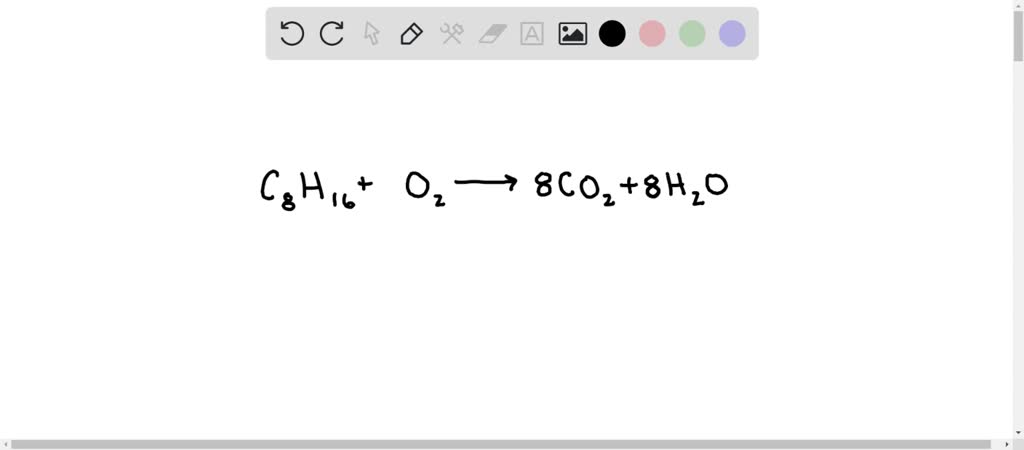 SOLVED What coefficient of O2 when the following equation is