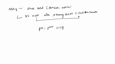 what-is-the-ph-of-a-solution-made-by-dissolving-216-g-of-sodium-benzoate-nac6h5co2-in-a-sufficient-volume-of-0033-m-benzoic-acid-solution-to-prepare-5000-ml-of-buffer-ka-for-benzoic-acid-is-48877