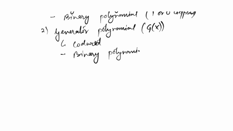 q4-given-the-data-word-1011011-or-data-polynomial-dx-x6-x4-x3-x1-1-and-given-the-generator-polynomial-g-x-x-1-a-find-the-codeword-cx-b-assume-the-received-message-h-x-is-h-x-cx-ex-where-ex-i-40831