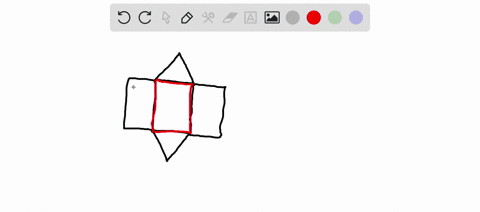 The net shown below can be folded to form what...