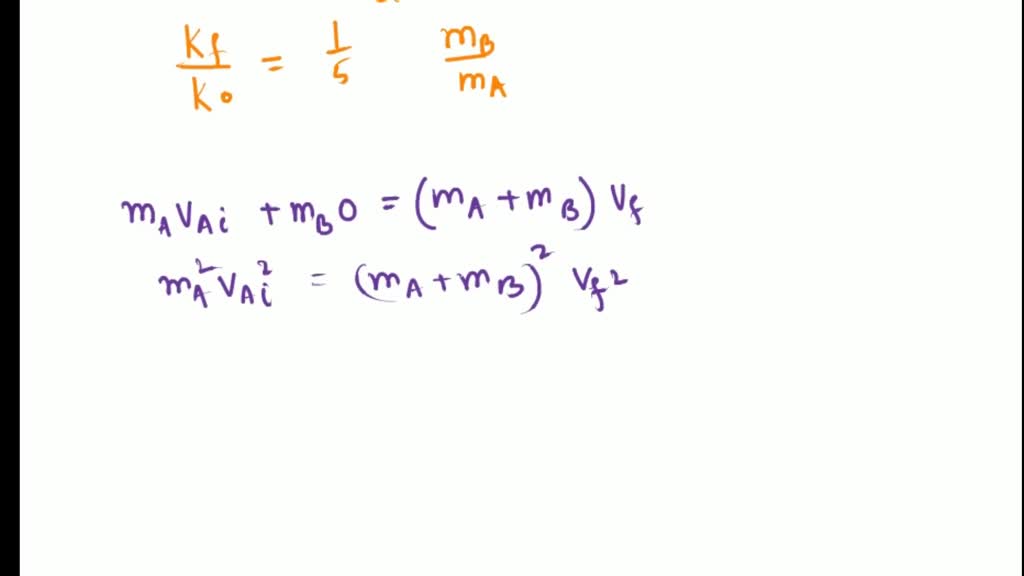 SOLVED: Two Carts Undergo An Inelastic Collision Where They Stick ...