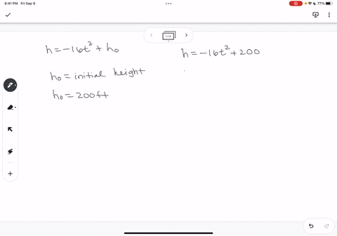 suppose-an-object-is-dropped-from-a-height-h0-above-the-ground-then-its-height-after-t-seconds-is-given-by-h-16t2-h0-where-h-is-measured-in-feet-use-this-information-to-solve-the-problem-if-75976