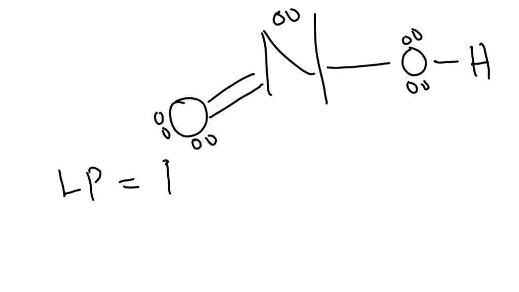 SOLVED: Determine the number of valence electrons in nitrous acid (HNO2 ...