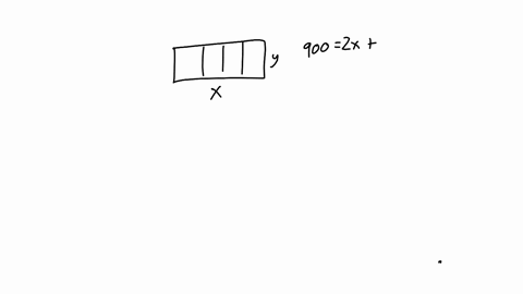 a-rancher-has-900-ft-of-fencing-with-which-to-enclose-four-adjacent-rectangular-corrals-of-equal-size-determine-the-dimensions-that-should-be-used-that-will-enclose-the-largest-total-possibl-08385