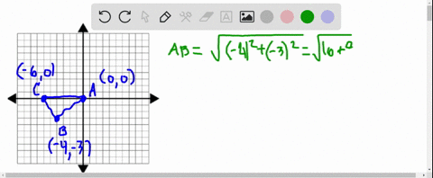 find-the-perimeter-of-the-triangle-with-vertices-at-a00-b43-and-c60-the-perimeter-of-the-triangle-is-nothing-simplify-your-answer-type-an-exact-answer-using-radicals-as-needed-the-perimeter-38114