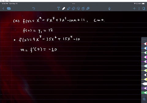 for-each-of-the-functions-below-find-the-slope-of-the-line-that-is-tangent-to-the-graph-of-fx-at-the-given-point-x-c-write-an-equation-of-the-tangent-line-to-the-graph-of-fx-at-x-c