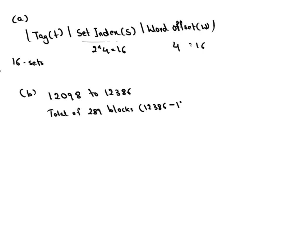 Solved Given A Byte Addressable Memory With 256 Bytes Suppose A