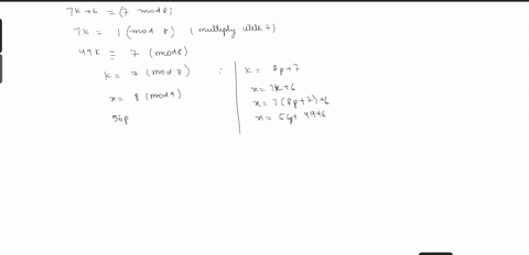 find-all-solutions-to-the-multiple-congruence-x-6-mod-7-x-7-mod-8-x-8-mod-9-in-the-range-200-to-400-try-to-solve-using-substituting-also-find-the-solution-for-x-22-mod-35-x-19-mod-22-x-1-mod-55066