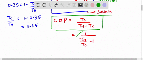 if-a-350-efficient-carnot-heat-engine-fig-212-is-run-in-reverse-so-as-to-form-a-refrigerator-fig-214-14163