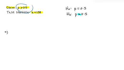 the-test-statistic-of-z-158-is-obtained-identify-the-hypothesis-when-testing-the-claim-that-p-05-find-test-as-the-p-value-being-two-tailed-jeft-tailed-or-righf-tailed-using-a-significance-le-66452