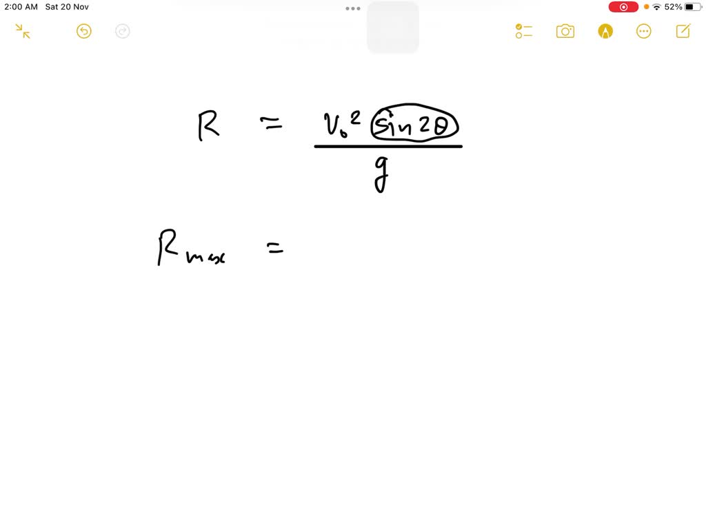 SOLVED What is the maximum distance we can shoot a dart from ground