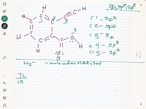 determine-the-hybridization-of-each-of-the-indicated-atoms-in-the-structures-below-circle-your-answer-carbon-1-sp-sp-sp-carbon-2-sp-sp-carbon-3-sp-sp-oxygen-4-sp2-sp3-oxygen-5-sp-sp2-sp3-use-45678