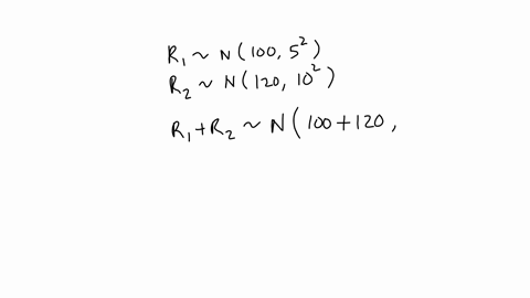 What R1 R2 Two resistors with resistances r1 and r2 are connected in...