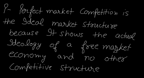 why-is-perfect-competition-often-described-as-the-ideal-market-structure-73058