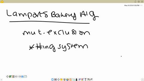 a-true-b-false-a-key-idea-of-lamports-bakery-algorithm-is-that-it-has-array-elements-that-are-written-by-belong-to-only-one-process