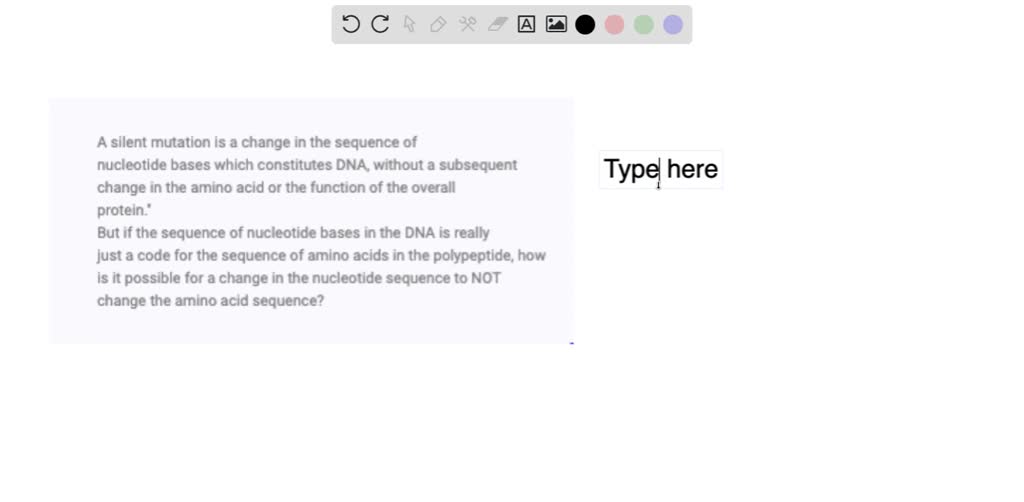 SOLVED Why are silent mutations possible for some of the amino acids?