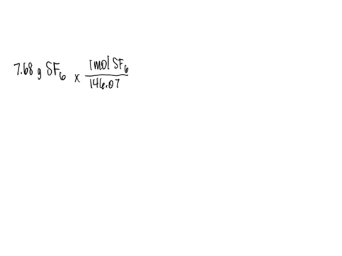 how-many-atoms-of-sulfur-are-present-in-768-grams-of-sulfur-hexafluoride