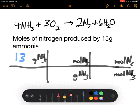 how-many-moles-of-nitrogen-n2-are-produced-by-130-g-of-ammonia-nh3-4nh33o2-2n26h2o