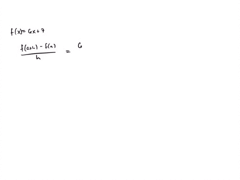 given-the-function-f-x-6-x-7-evaluate-and-simplify-the-expressions-below-see-special-instructions-on-how-to-enter-your-answers-f-a-f-a-h-f-a-h-f-a-h-instructions-simplify-answers-as-much-as-41754
