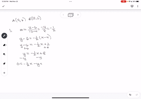 the-points-a-and-b-have-coordinates-4-6-and-122-respectively-the-straight-line-1-passes-through-the-a-and-b_-write-an-equation-for-1-in-the-form-ax-by-0-where-ab-and-are-integers-the-straigh-72849
