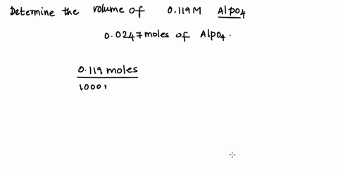 determine-the-volume-of-a-0119-m-aipo4-solution-that-contains-00247-moles-is-aipo4294-ml482-ml132-ml208-ml-12255