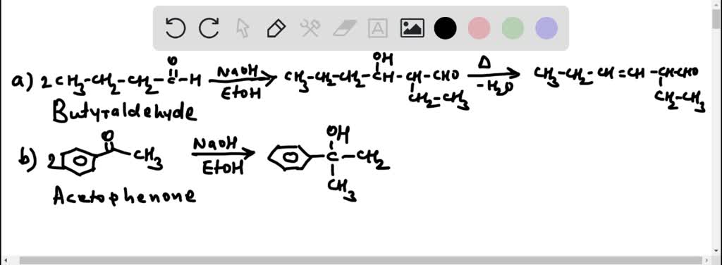 SOLVED: The Aldol Condensation Synthesis Of Dibenzalacetone Background ...