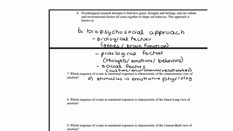 6-psychological-research-attempts-to-find-how-genes-thoughts-and-feelings-and-our-culture-and-environmental-factors-all-come-together-to-shape-our-behavior-this-approach-is-known-as-a-the-ps-74812
