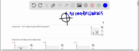 construct-the-270-rotation-of-square-abcd-about-point-p-choose-the-correct-figure-of-the-rotation-below-33125