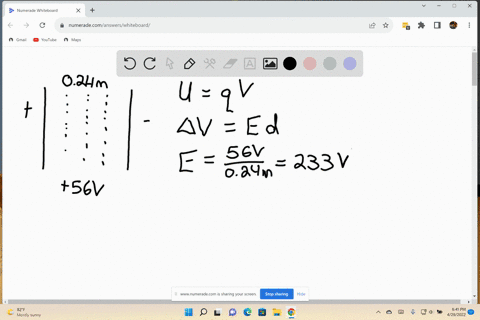 the-figure-belows-shows-two-parallel-plates-assume-they-are-infinite-in-area-this-way-we-can-neglect-edge-effects-the-plate-on-the-left-is-at-a-potential-of-56v-and-the-plate-on-the-right-is-19542