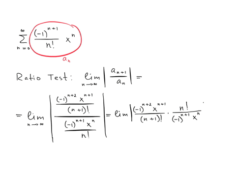 sum_n0infty-frac-1n1n-xn