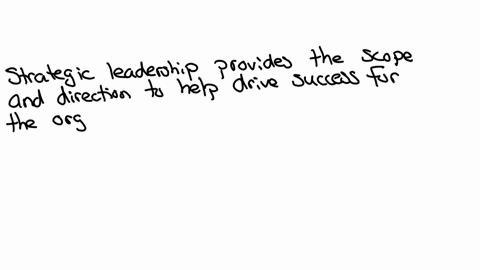 what-is-the-scope-of-strategic-leadership