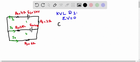 solve-the-circuit-given-using-kirchhoffs-laws-use-the-provided-assumed-current-directions-the-diagram-below-shows-circuit-with-batteries-and-resistors-with-the-following-values-24-volts-e2-4-96574