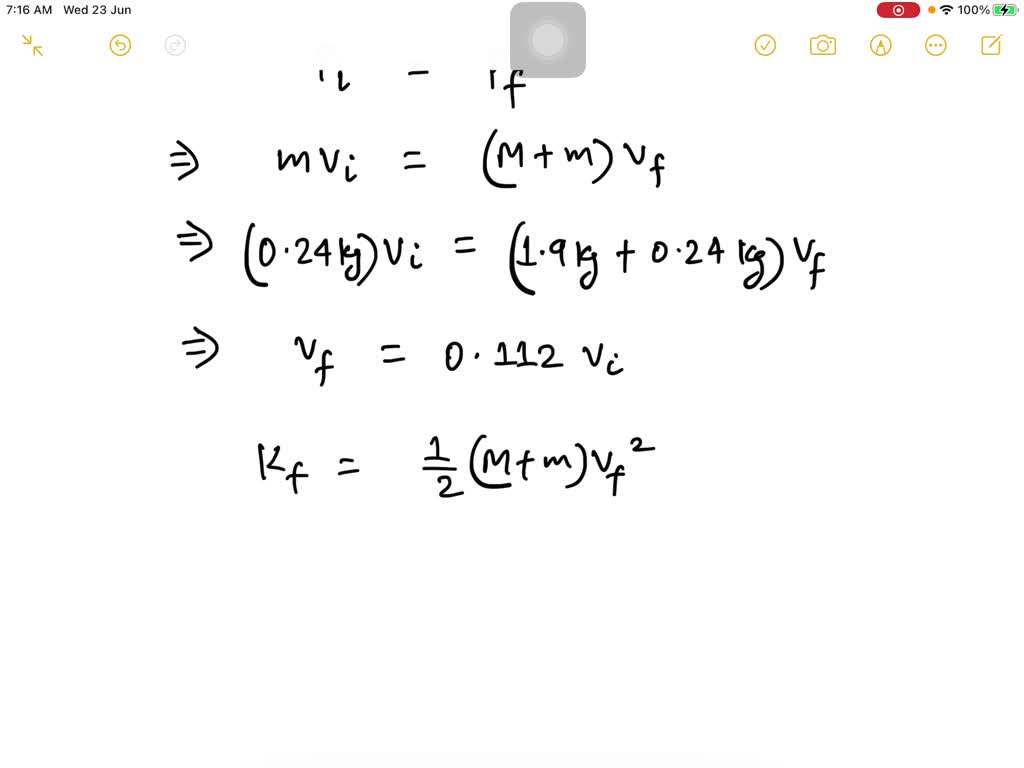 solved-a-projectile-mass-0-24-kg-is-fired-at-and-embeds-itself-in