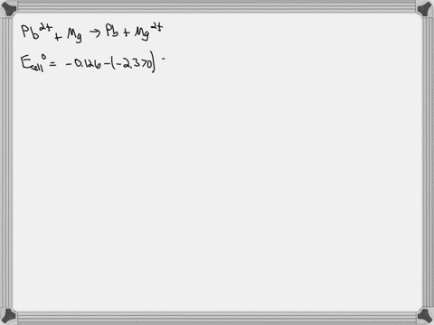 what-is-the-calculated-value-of-the-cell-potential-at-298-k-for-an-electrochemical-cell-with-the-following-reaction-when-the-concentration-is-m-and-the-concentration-is-147-m