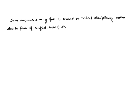 why-do-some-supervisors-fail-to-counsel-employees-or-initiate-disciplinary-action-even-when-the-need-to-do-so-is-clearly-evident
