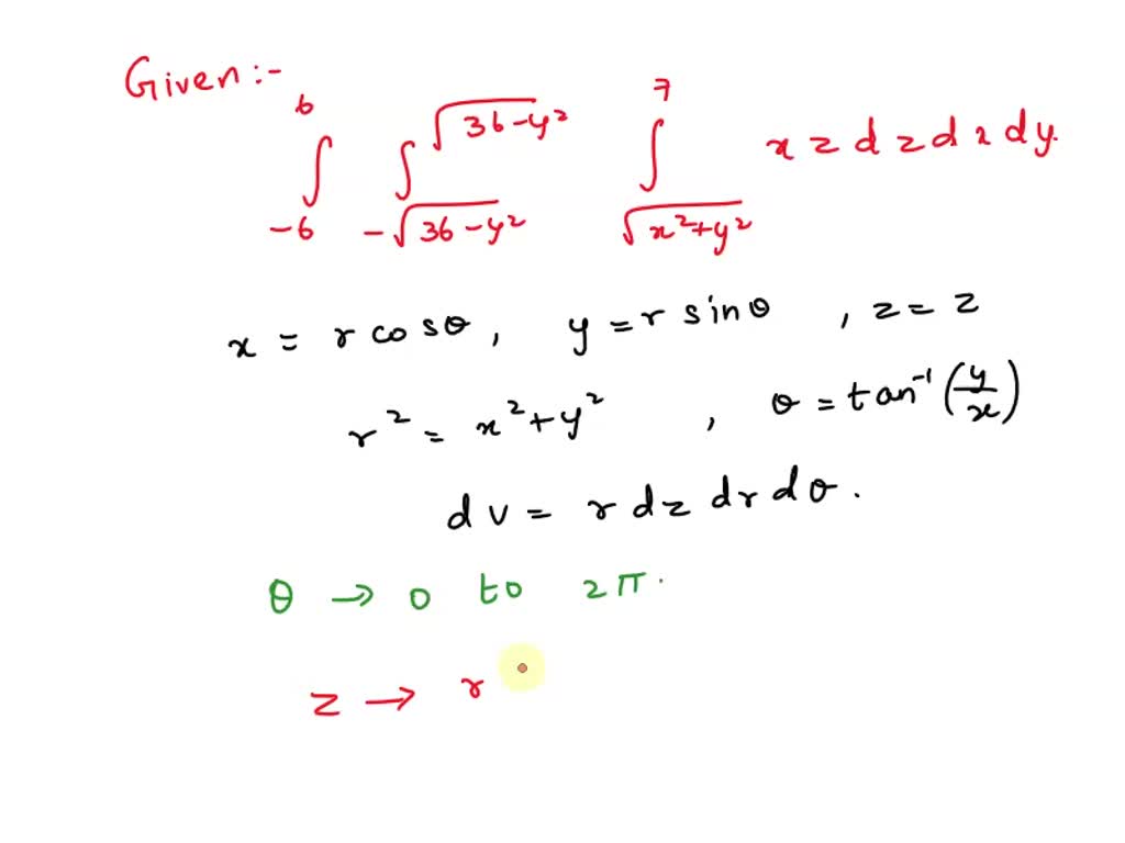 z sqrt x 2 y 2 in cylindrical coordinates