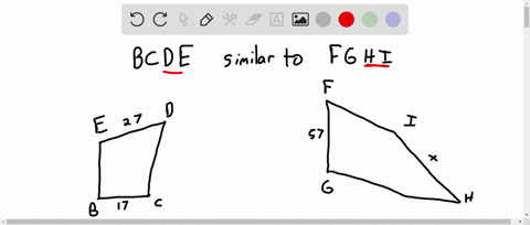quadrilateral-bcde-is-similar-to-quadrilateral-fghi-find-the-measure-of-side-hi-round-your-answer-to-the-nearest-tenth-if-necessary-figures-are-not-drawn-to-scale-83193