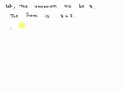 if-the-sum-of-a-number-and-7-is-multiplied-by-3-the-result-is-the-same-as-9-times-the-number-decreased-by-9-find-the-number-41564