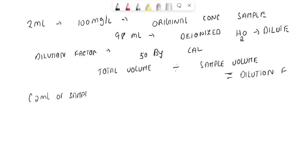 SOLVED 1. How would you produce a 10^1 dilution of a 3 mL bacterial