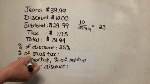 you-buy-a-pair-of-jeans-at-a-department-store-jeans-3999-discount-1000-subtotal-2999-sales-tax-195-total-3194-a-what-is-the-percent-of-discount-to-the-nearest-percent-the-percent-of-discount-21074