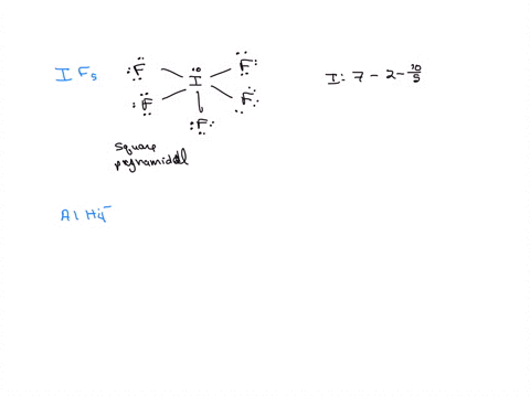 draw-the-lewis-structure-with-lowest-formal-charges-and-determine-the-charge-of-each-atom-in-a-if5-b-alh4-29105