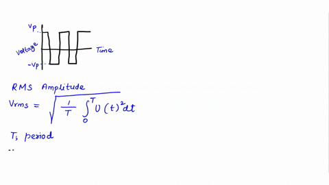 the-rms-amplitude-is-defined-the-square-root-of-the-average-of-the-square-of-the-signal-for-a-periodic-wave-function-the-time-average-is-the-integral-over-one-period-divided-by-the-period-fo-31946