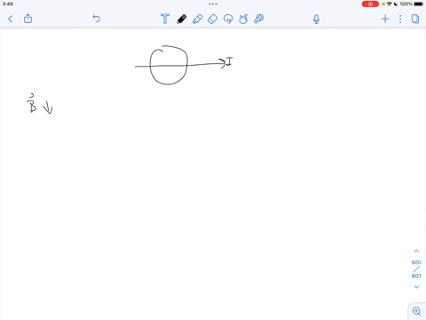 a-circular-loop-of-wire-rests-on-a-table-a-long-straight-wire-lies-on-this-loop-directly-over-its-ce-05459