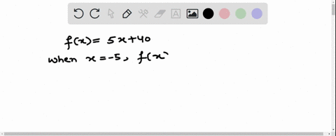 if-fx-5x-40-what-is-fx-when-x-5-87294