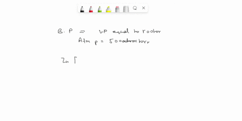 the-vapor-pressure-of-benzene-is-expressed-by-the-following-formula-3884-k-in-p-tont-1763-calculate-the-boiling-temperature-of-benzene-when-the-atmospheric-pressure-is-500-torr-3402-k-342-k-25517